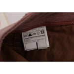 Ermanno Scervino Pink Velvet Cropped Casual Pants SIG30315-1