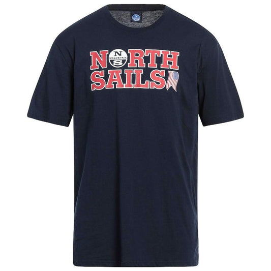 North Sails Nautical Nostalgia Navy Cotton Tee North Sails Dark Slate Gray