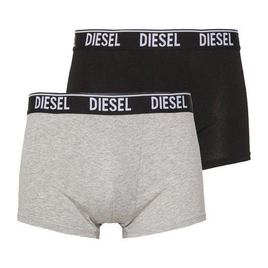 Diesel Essential Dual-Tone Boxer Briefs Set Diesel Dark Slate Gray