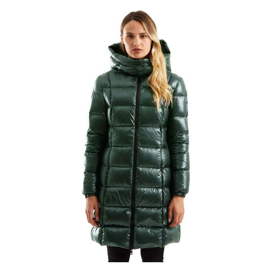 Refrigiwear Green Polyester Women Jacket Refrigiwear Dark Slate Gray