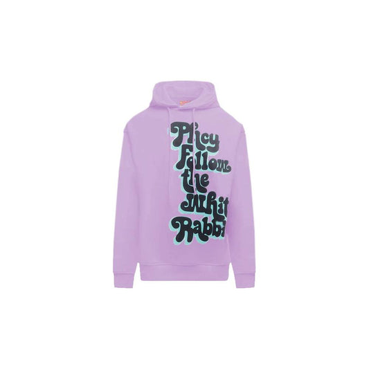 Pharmacy Industry Purple Cotton Men's Sweater Pharmacy Industry Plum