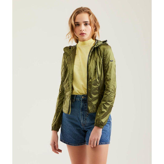 Refrigiwear Green Polyamide Women's Jacket Refrigiwear Light Gray