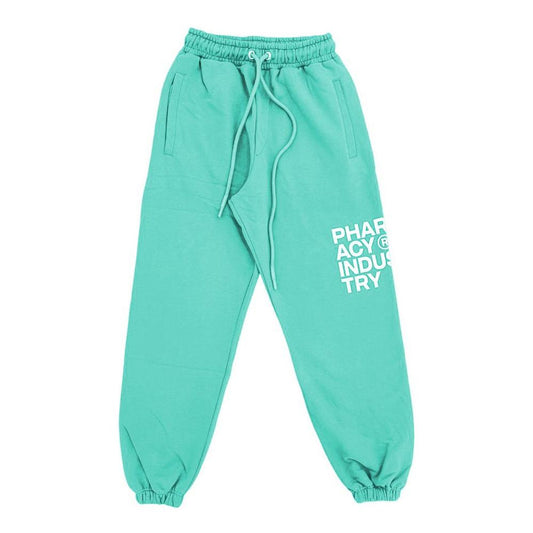 Pharmacy Industry Chic Logo Print Drawstring Tracksuit Trousers Pharmacy Industry Medium Aquamarine