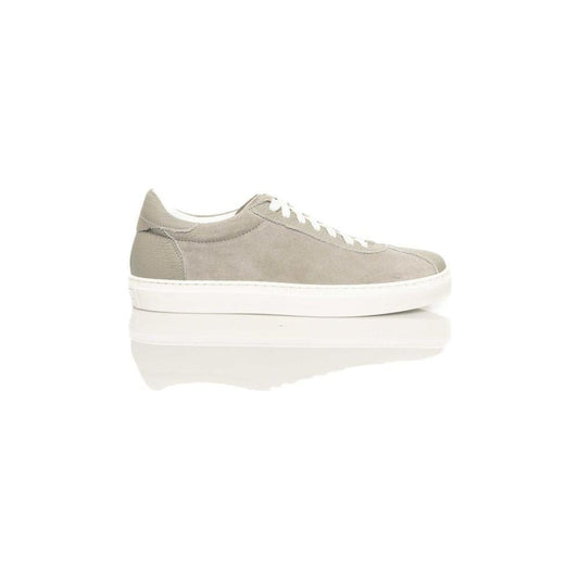 Cerruti 1881 Gray Cowhide Men's Sneaker Cerruti 1881 Beige