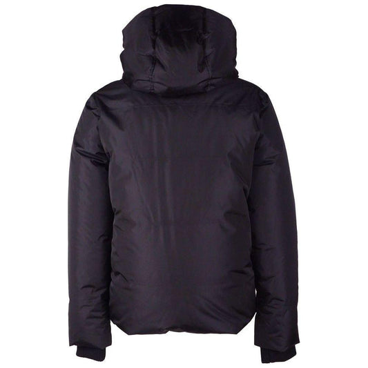 Dsquared² Black Nylon Men Jacket Dsquared² Dark Slate Gray