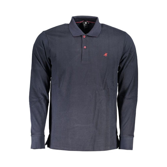 U.S. Grand Polo Blue Cotton Polo Shirt