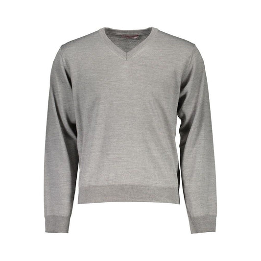 Romeo Gigli Gray Wool Sweater