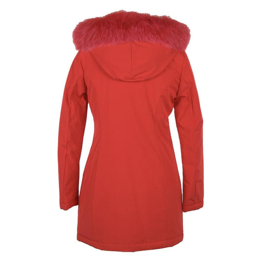 Refrigiwear Elegant Winter Warmth Soft-Shell Parka Refrigiwear Firebrick