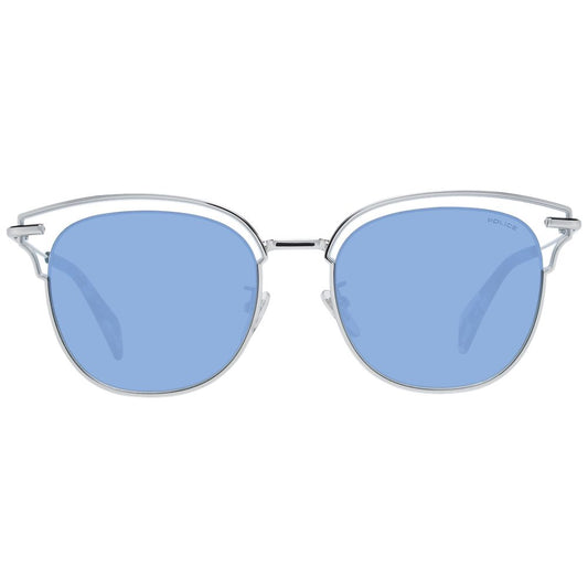 Police Multicolor Women Sunglasses Police Sky Blue