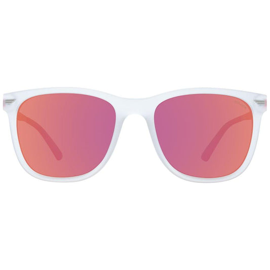 Police Transparent Men Sunglasses Police Pale Violet Red