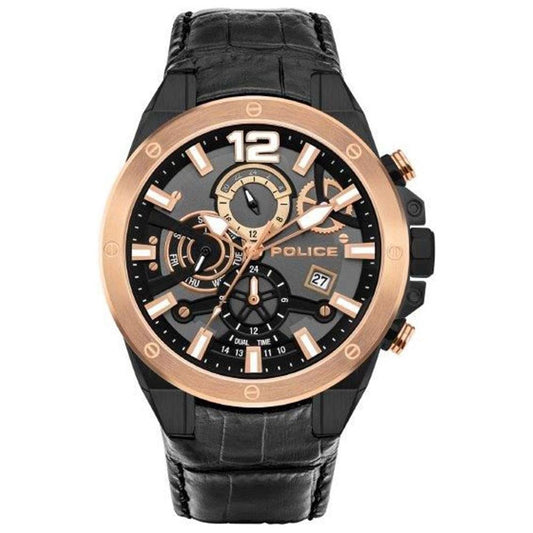 Police Rose Gold Men Watch Police