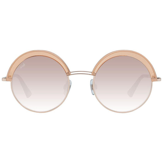 Web Rose Gold Women Sunglasses Web Light Gray