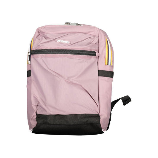 K-WAY Purple Polyester Backpack K-WAY