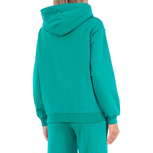 Comme Des Fuckdown Green Cotton Sweater Comme Des Fuckdown Dark Cyan