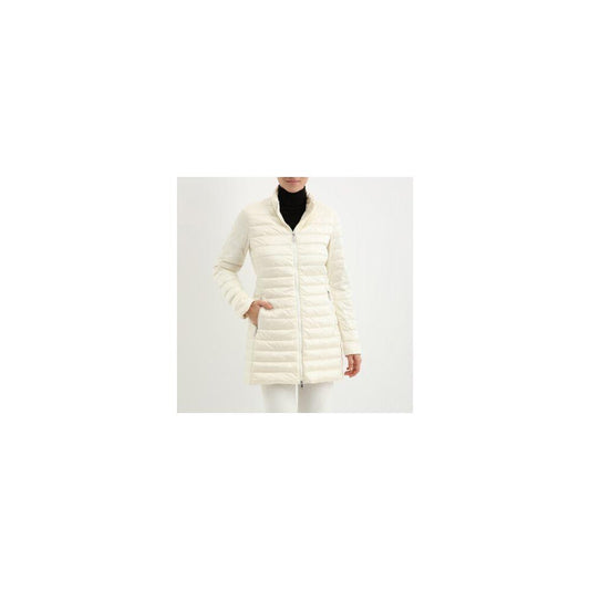 Add White Polyamide Jackets & Coat Add Antique White