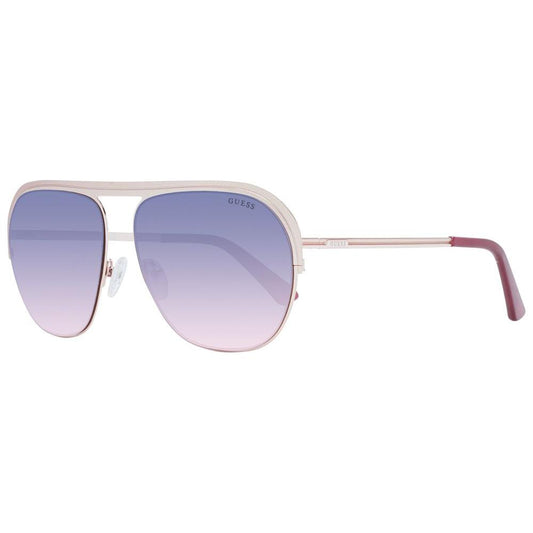 Guess Rose Gold Unisex Sunglasses Guess Gray