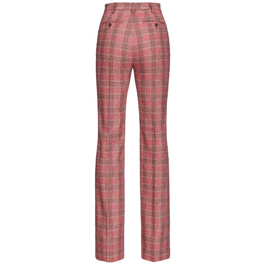 PINKO Red Polyester Jeans & Pant PINKO Rosy Brown
