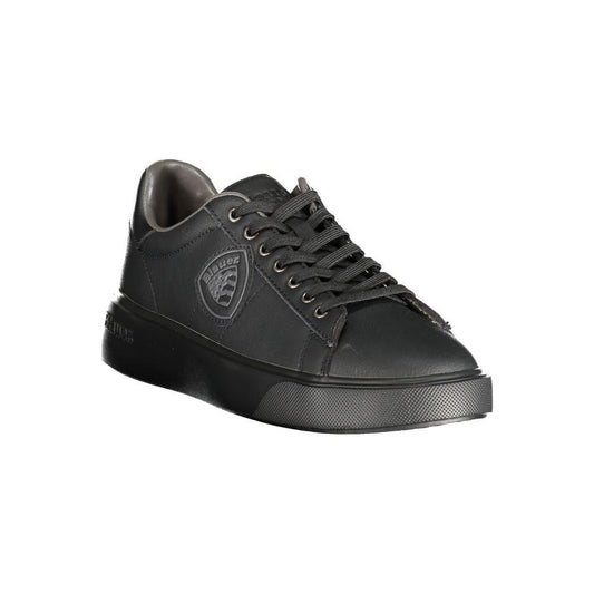 Blauer Black Polyester Sneaker Blauer