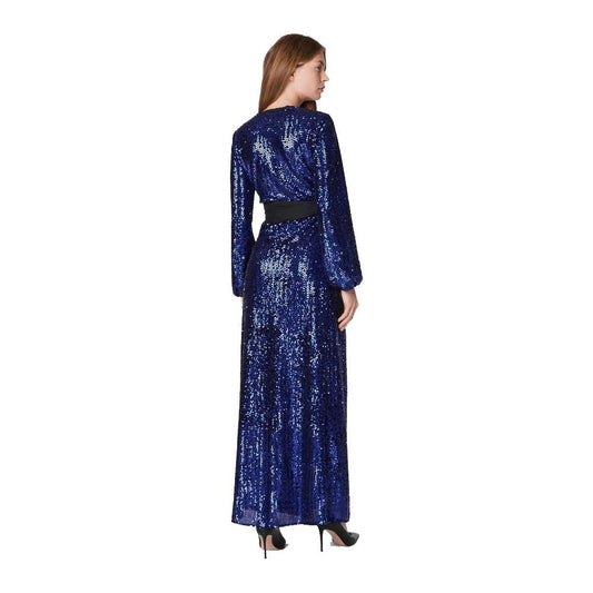 PINKO Blue Polyester Dress PINKO Midnight Blue
