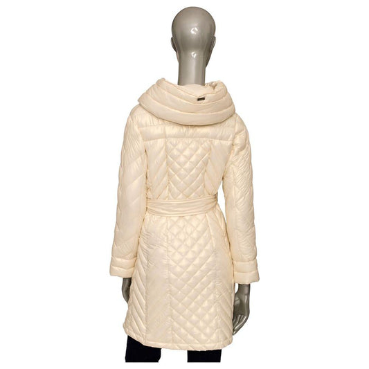 Baldinini Trend Beige Polyester Women Jacket Baldinini Trend Wheat