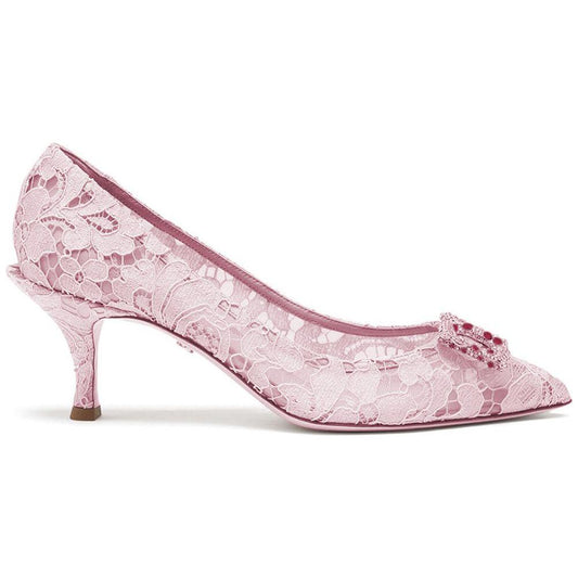 Dolce & Gabbana Dolce & Gabbana Pink Viscose Women Pump DO-13903-EU35.5/US5.5 1728,67346170016,Dolce & Gabbana,EU35.5/US5.5,New with tags,Pink,Pumps - Women - Shoes,Shoes,Women,Women - Shoes