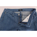 Costume National Blue Wash Cotton Slim Denim Jeans SIG30124-1