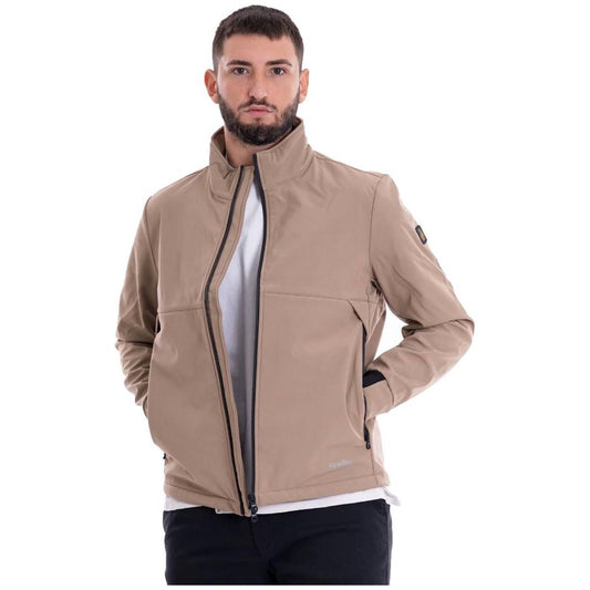 Refrigiwear Beige Nylon Jacket Refrigiwear Rosy Brown