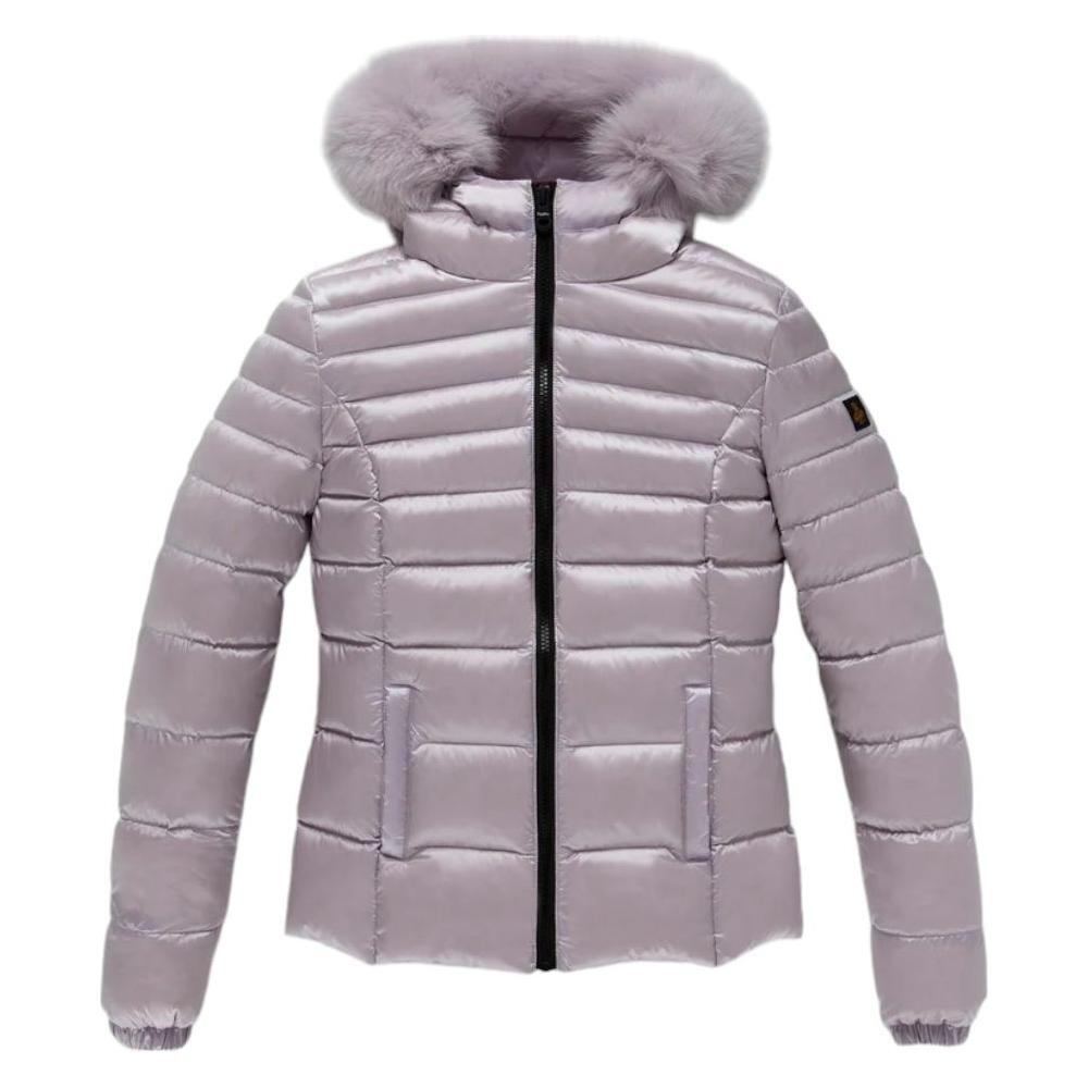 Refrigiwear Purple Nylon Women Jacket RE-14055-XS