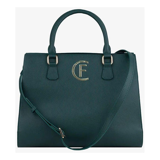 CRISTINAEFFE Green Artificial Leather Women Crossbody Bag CRISTINAEFFE Dark Slate Gray