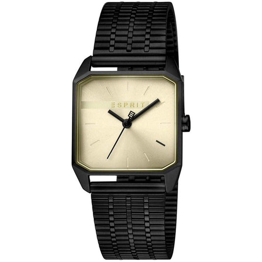Esprit Black Stainless Steel Watch Esprit Dark Slate Gray