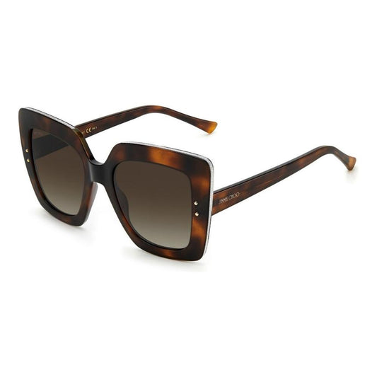 Jimmy Choo Brown Acetate Sunglasses Jimmy Choo Dark Slate Gray