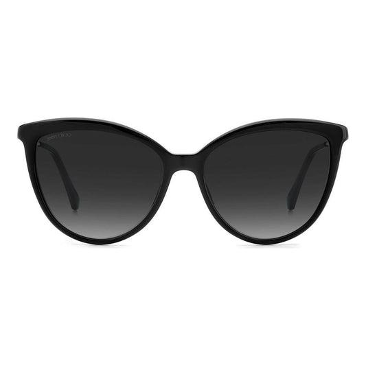 Jimmy Choo Black Metal Sunglasses Jimmy Choo Dark Slate Gray