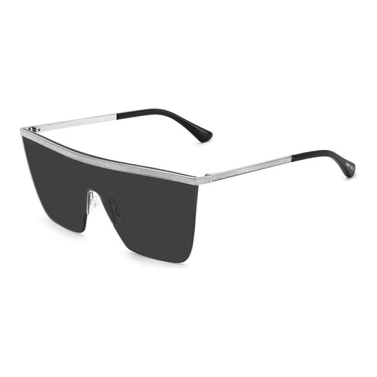 Jimmy Choo Gray Metal Sunglasses Jimmy Choo Dark Slate Gray