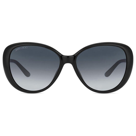Jimmy Choo Black Injected Sunglasses Jimmy Choo Dim Gray