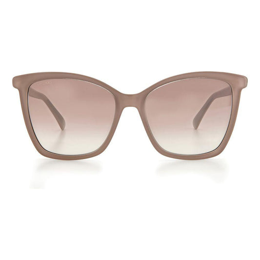 Jimmy Choo Beige Acetate Sunglasses Jimmy Choo Gray