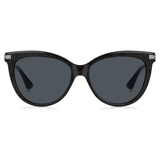 Jimmy Choo Black Acetate Sunglasses Jimmy Choo Dark Slate Gray