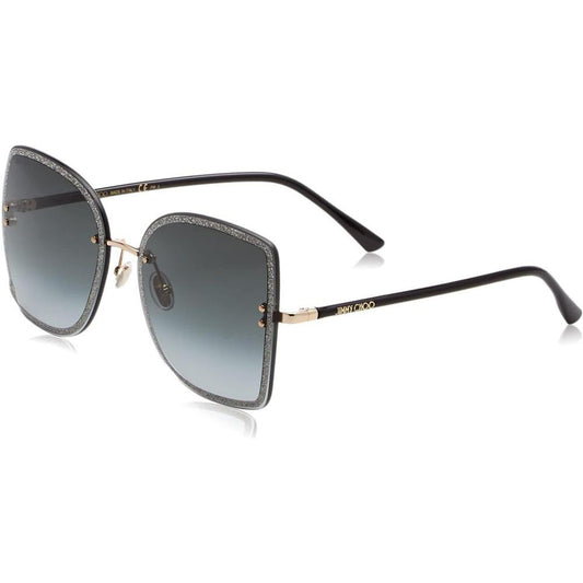 Jimmy Choo Black Resin Sunglasses Jimmy Choo Dim Gray