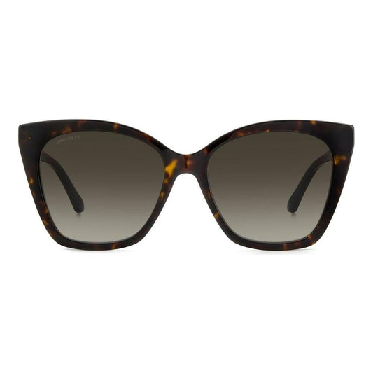 Jimmy Choo Brown Acetate Sunglasses Jimmy Choo Dark Slate Gray