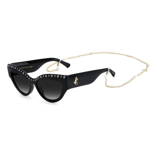 Jimmy Choo Black Acetate Sunglasses Jimmy Choo Antique White