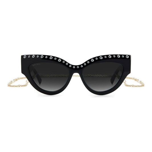 Jimmy Choo Black Acetate Sunglasses Jimmy Choo Dark Slate Gray