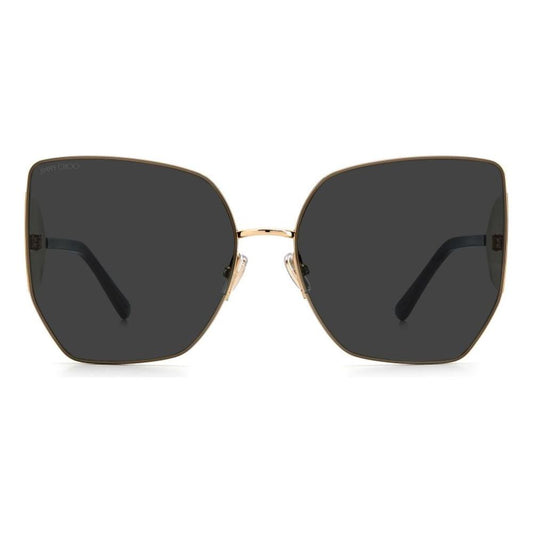 Jimmy Choo Gold Metal Sunglasses Jimmy Choo Dark Slate Gray