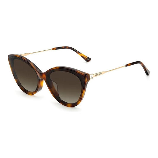 Jimmy Choo Brown Metal Sunglasses Jimmy Choo Dark Slate Gray