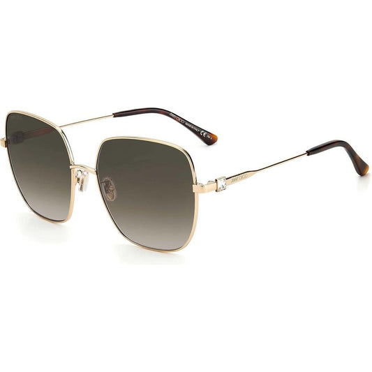 Jimmy Choo Gold Metal Sunglasses Jimmy Choo Dim Gray