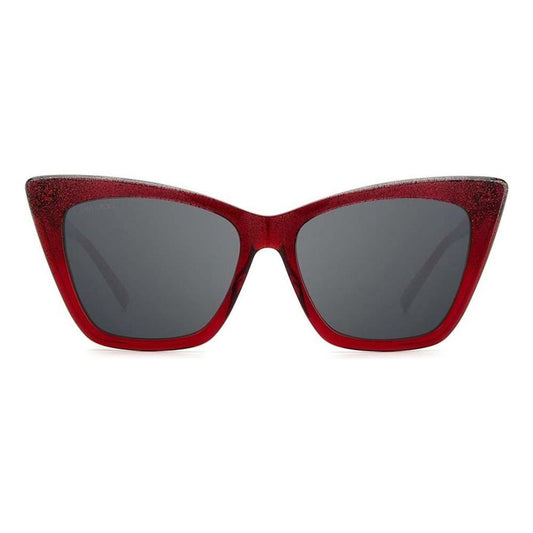 Jimmy Choo Red Acetate Sunglasses Jimmy Choo Dim Gray
