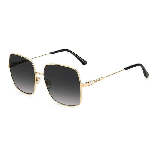 Jimmy Choo Gold Metal Sunglasses Jimmy Choo Dark Slate Gray