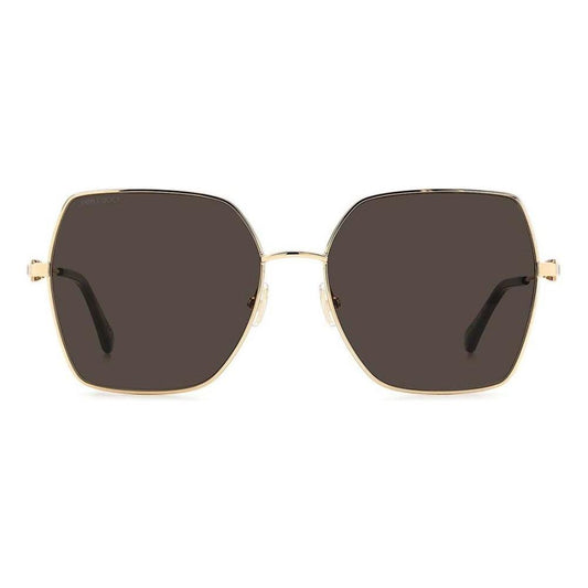 Jimmy Choo Gold Metal Sunglasses Jimmy Choo Dark Slate Gray