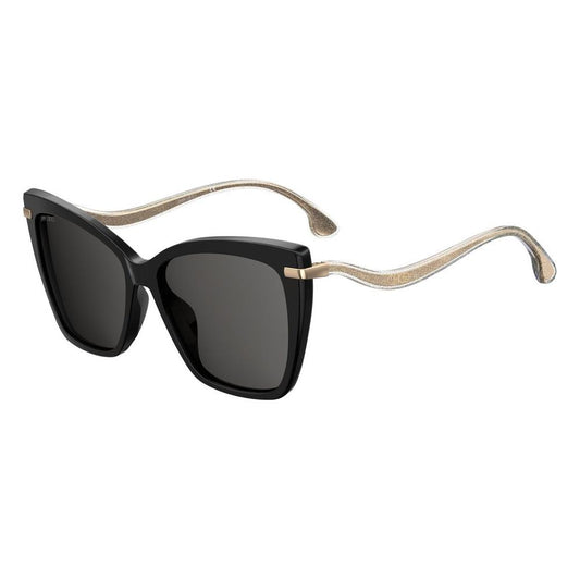Jimmy Choo Black Acetate Sunglasses Jimmy Choo Dark Slate Gray