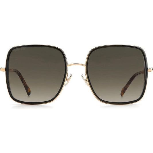 Jimmy Choo Gold Metal Sunglasses Jimmy Choo Dim Gray