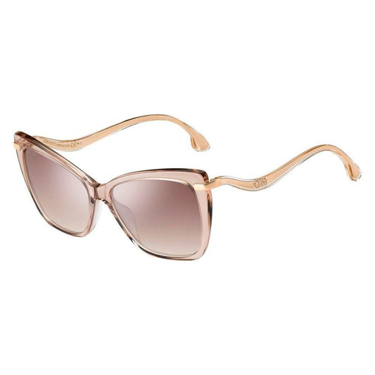 Jimmy Choo Beige Acetate Sunglasses Jimmy Choo Gray