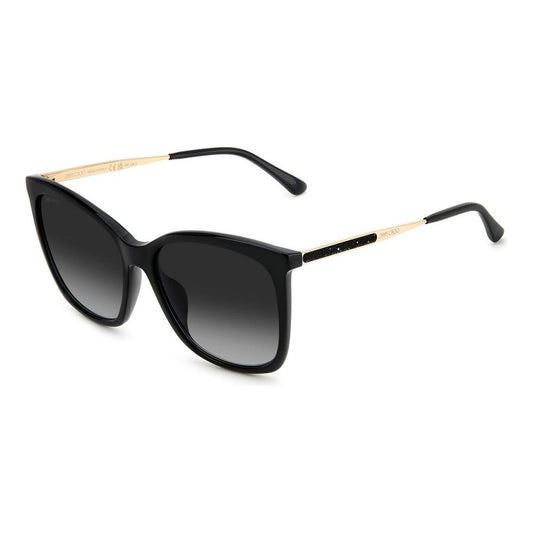 Jimmy Choo Black Metal Sunglasses Jimmy Choo Dark Slate Gray